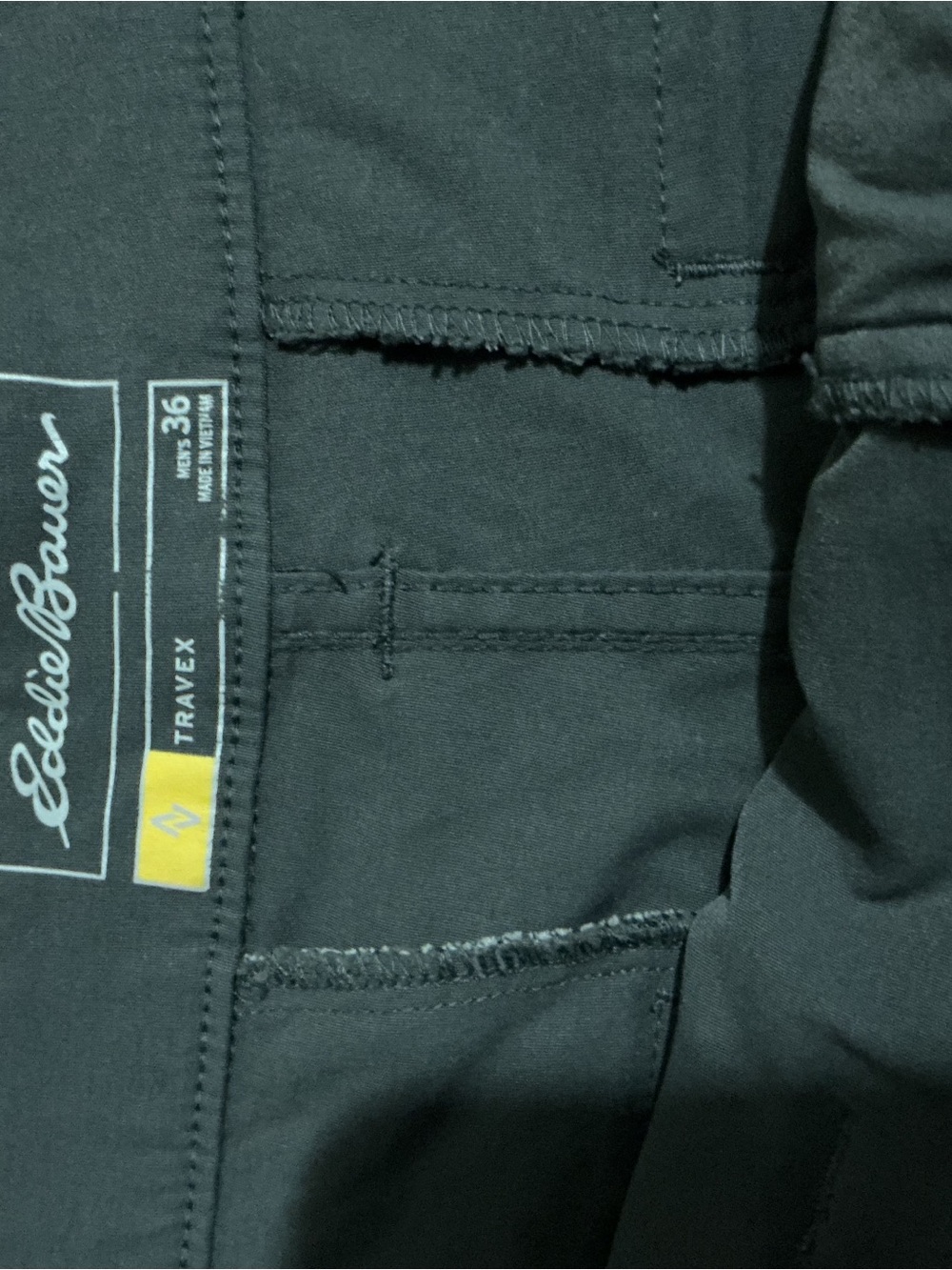Eddie Bauer Black Travex Lightweight Jacket